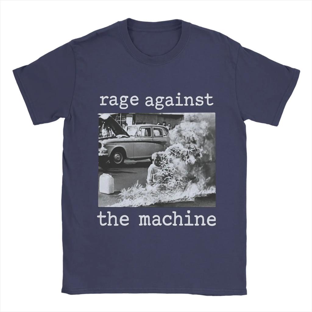2026 Summer Fashion Trendy Tee Men Women Rage Against The Machine T Shirt Cotton Tops Novelty Short Sleeve Crew Neck Tee Shirt Gift Idea T-Shirt
