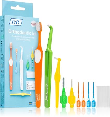 

TePe Orthodontic Kit set for cleaning dental appliances TU прозрачный