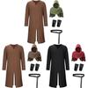 Medieval Renaissance Pirate Knight Cosplay Costume With Cape For Halloween Stage Performance