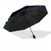1pc Spider-Gwen Automatic Folding Umbrella, 8 Ribs for All-Season Use, Portable for Travel & Outdoor Activities 010