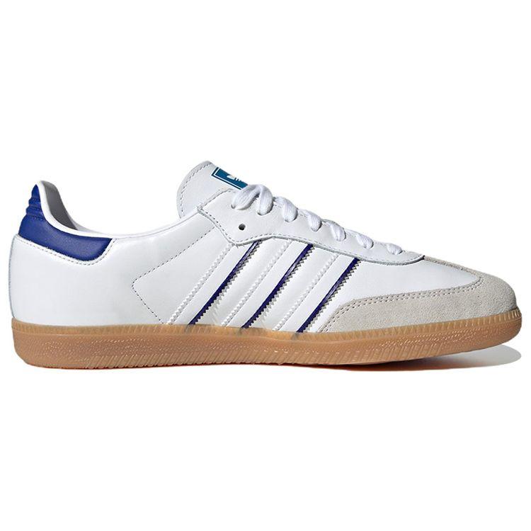 Adidas Samba White Lucid Blue Unisex Sneakers Cloud-White Gum IG2339