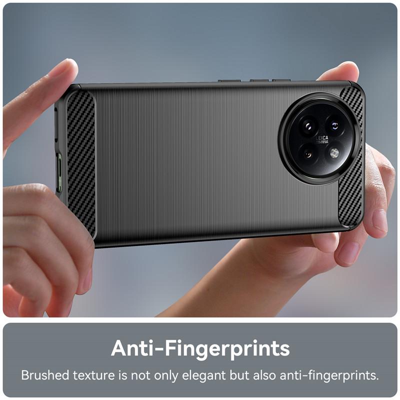 For Xiaomi 14 Civi Case For Xiaomi 14 Civi Cover 6.55 Inch Carbon Fiber Shockproof Silicone Protective Bumper For Xiaomi 14 Civi