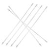 6Pcs Vertical Blind Pull Rod Curtain Wand Replacement Accessory for Window Blinds Smooth Operation Heavy Duty Long Rod with