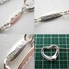 [Used] TIFFANY 925 Open Heart Pendant/Necklace/j10-3
