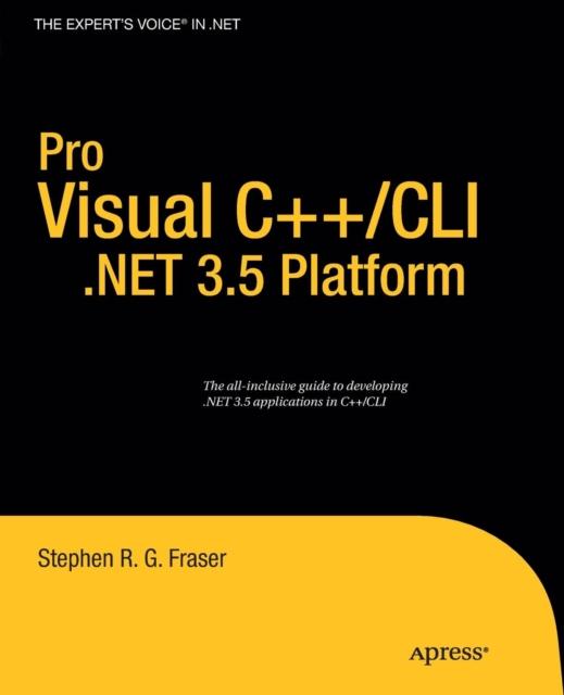 წიგნი Pro Visual C++/CLI and the .NET 3.5 Platform