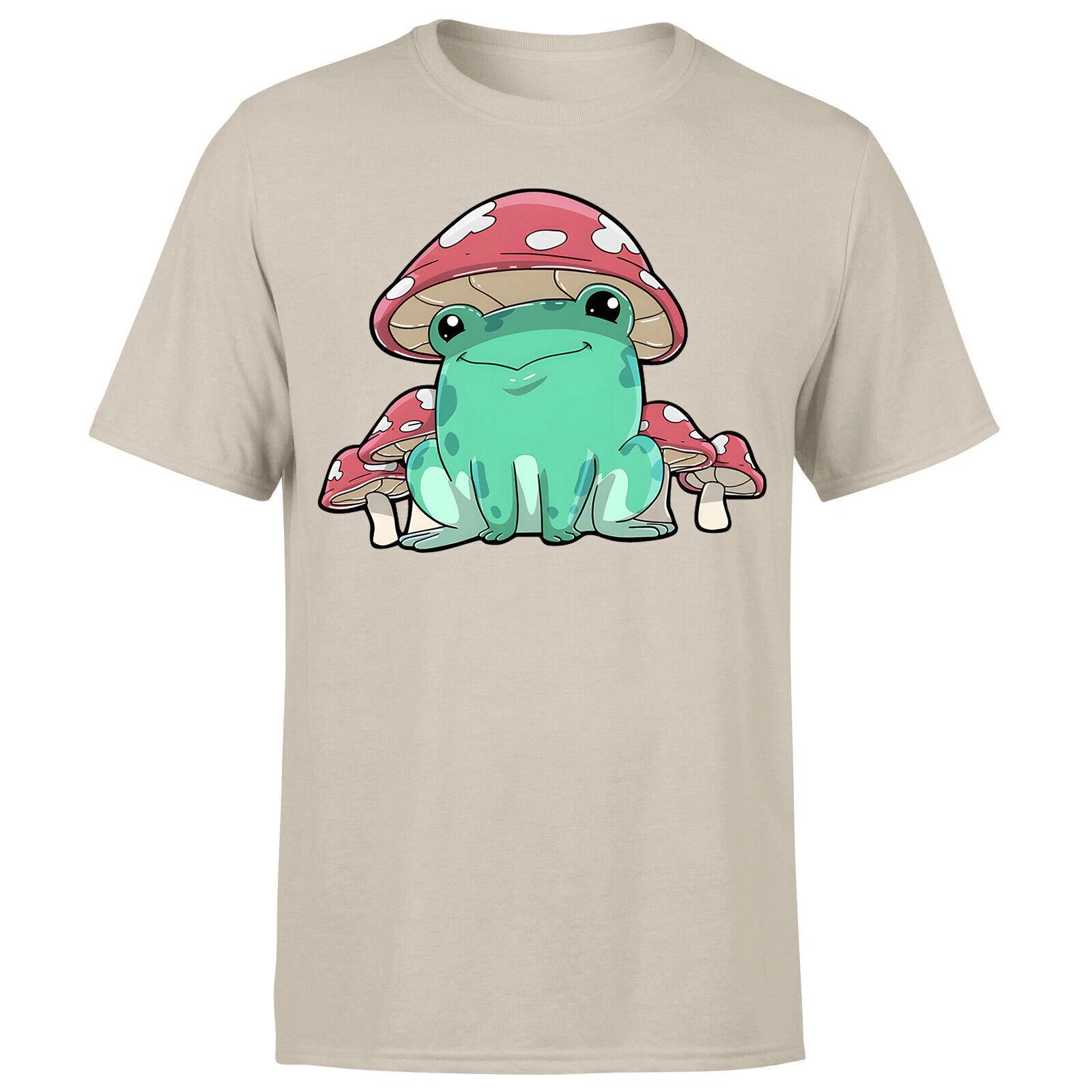 

Лягушка Гриб Каваи Аниме Мужская Футболка#P1#ИЛИ#A S