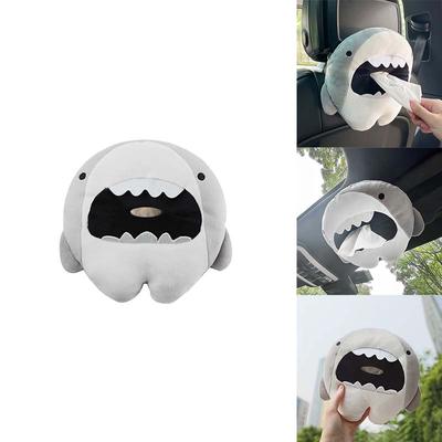 Cartoon Cute Tissue Drawer Women Interior Car Seat Back Sunroof Multifunctional Napkin Holder Home Paper Plush Box Napkin Case