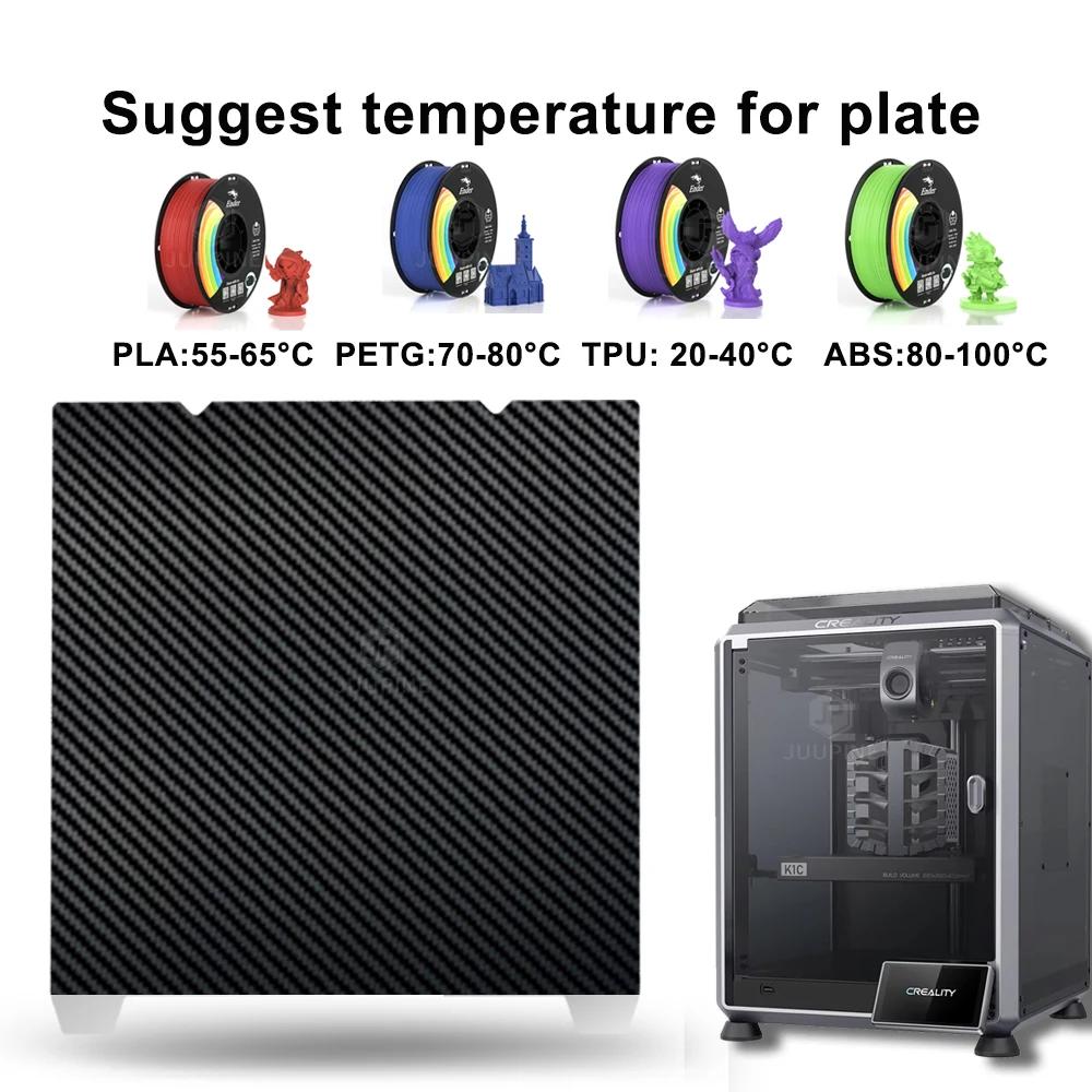 Für Ender 3 V3 SE Bauplatte V3 KE Texturiertes Pei Federstahl 235x235mm Glattes PET PEO Blech Für Creality K1/ Ender 3 S1/S1 Pro