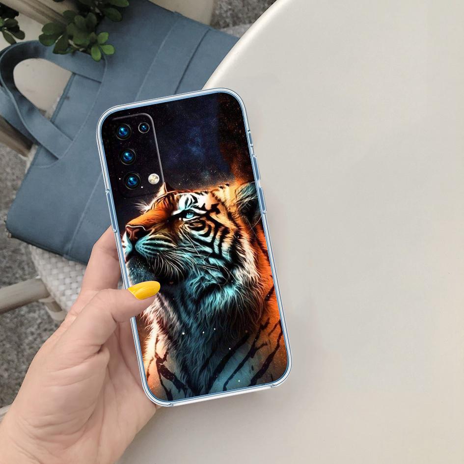 LO6 Animal Tiger Phone Case for Motorola Moto G10 G20 G30 G31 G32 G34 G35 G41 G42 G50 G51 G52 G55 G60 G60S G62 G71 G72 G75