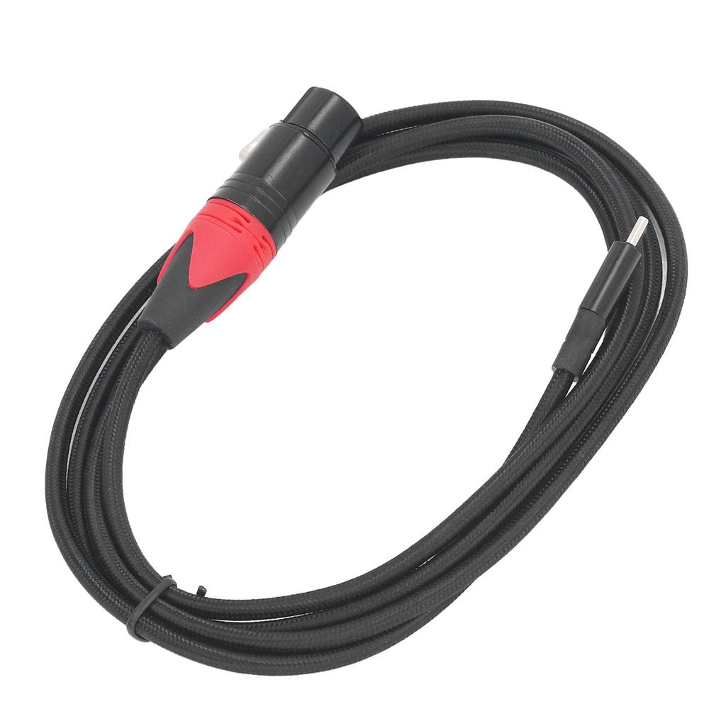 Type C To XLR Female Cable Dynamic Microphone Converter Cable Digital To Analog Chip Recording Audible Adapter Cord