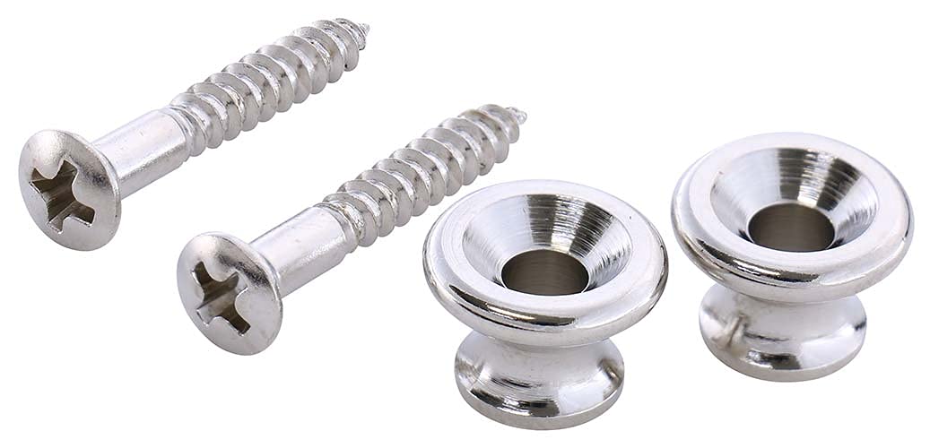 SCUD Strap Gibson Set with Nickel Pins, Type, 2-Piece Screws, Finish, EP-1N