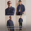 Giordano Men's Washed Denim Long Sleeve Shirt