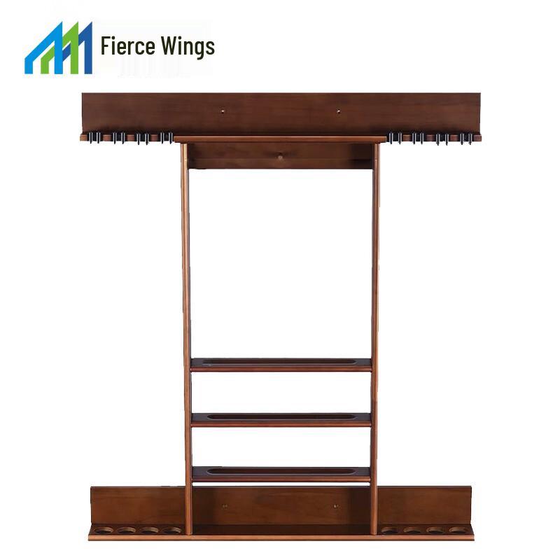 Lieyi Wall-Mounted Billiard Cue Rack Standard