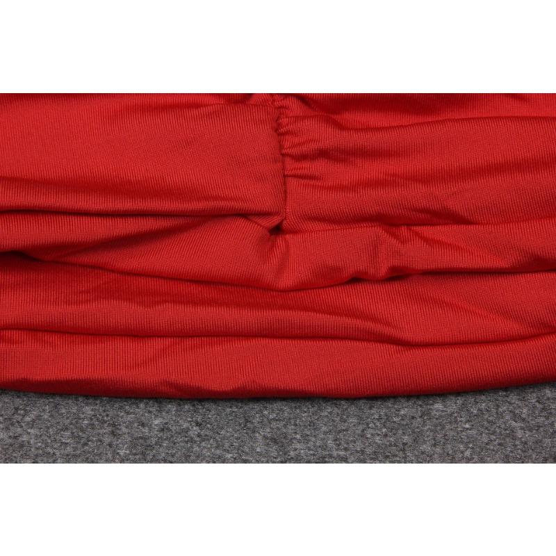 Women's Sexy Halter Small Vest Pleated Wrap Hip Skirt Two-piece Set