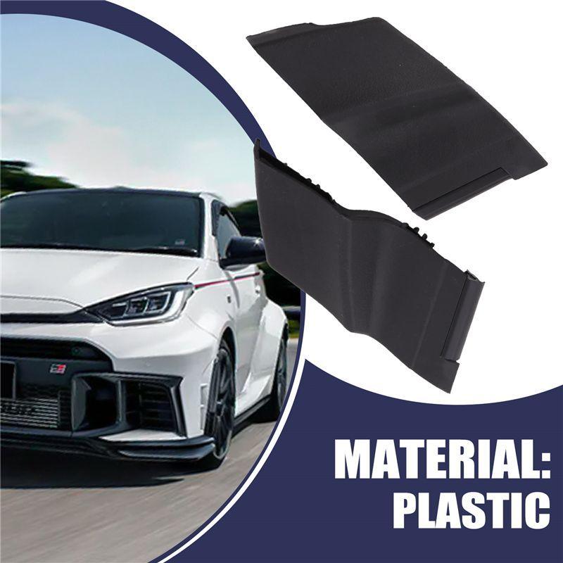 A76T-Car Front Windshield Wiper Cowl Side Trim Cover Grille Panel For Toyota Yaris 4DOOR 2006-2010