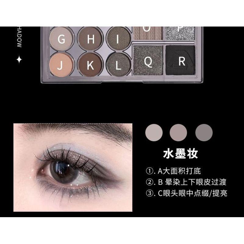 Biya - Mehrzweck-Lidschattenpalette mit 18 Farben - 2 Typen