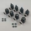 8pcs/set Shower Rooms Cabins Pulley Shower Room Roller /Runners/0Wheels/Pulley