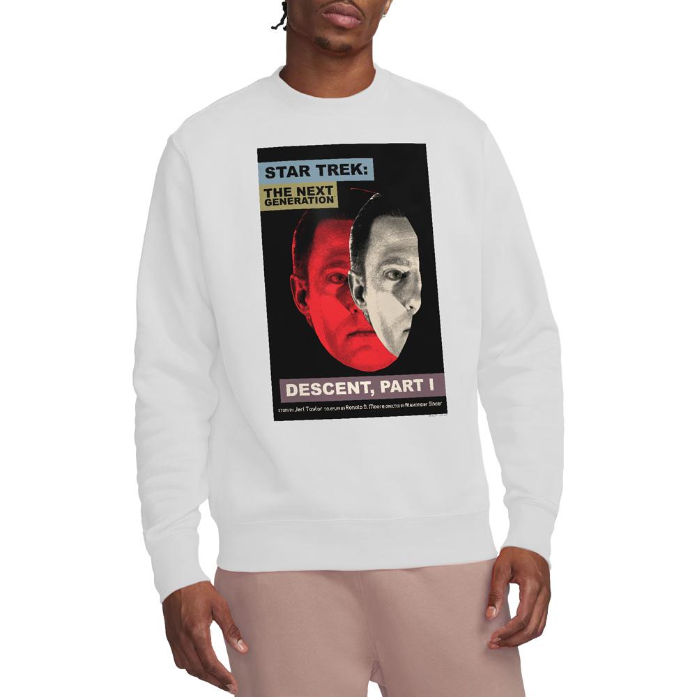 STAR TREK Unisex mikina pro dospělé The Next Generation, 6. série, 26. epizoda
