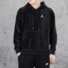 Jordan Sweatshirts Men's Black Hooded Moderate Regular CD5740-010