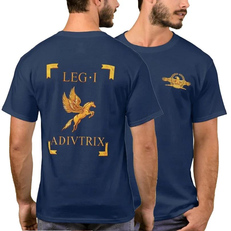 

Roman Legion LEG I First Legion Adiutrix Vexillum TShirt 100 Cotton ONeck Summer Short Sleeve Casual Mens Tshirt Size S3XL 4XL