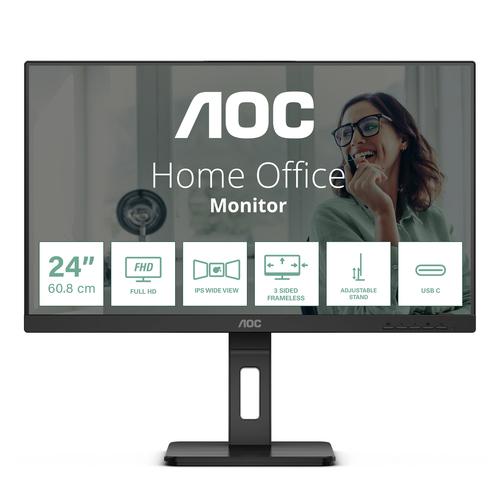 DELL U2424HE 23.8" FHD LCD Monitor Black/Silver