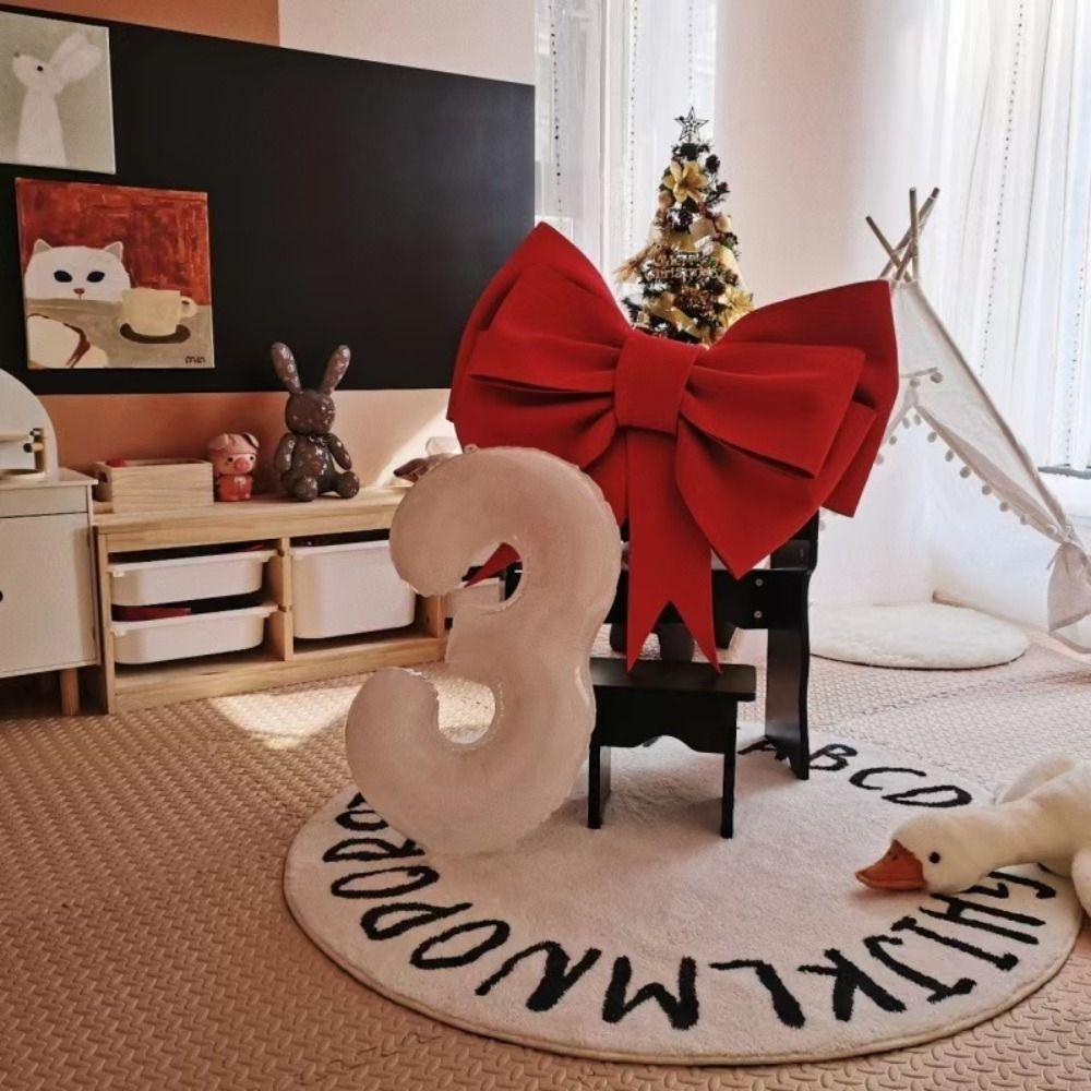 Eva Material Big Bow Diy Material Reusable Christmas Tree Decorations Large Size Spring Festival Style Outdoor Decoration