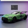 1/24 Mercedes Benzs AMG GT Alloy Miniature Car Diecast Metal Scale Car Model Sound and Light Collection Children Toy Vehicles Gifts
