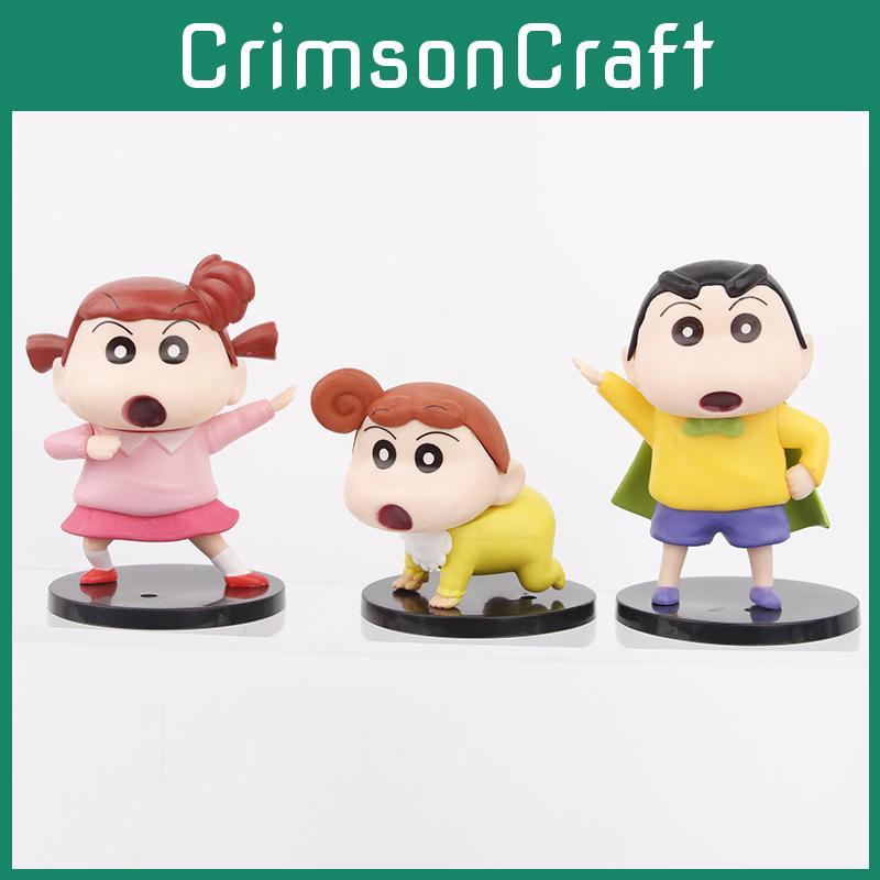 Crayon Shin-chan Action Figure Pvc Model Dynamic Ultra Hero Collectible Toy