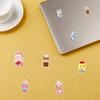 35pcs-50pcs Playful Desserts Stickers Cartoon Food Sticker Pack DIY Stickers For Laptop Motorcycle Luggage Phone DIY Phone