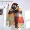 2025 Versatile Women's Korean-Style Cashmere Scarf for Autumn/Winter