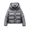 Padded clothes women's short loose winter thickened warm padded jacket bread clothes small hooded padded jacket