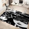 1pc Thriller Manga Junji Ito Tomie Print Area Rug - Soft, Washable Non-Slip Indoor Mat, Living Room, Home Office Decorative Rug,Office Decorative