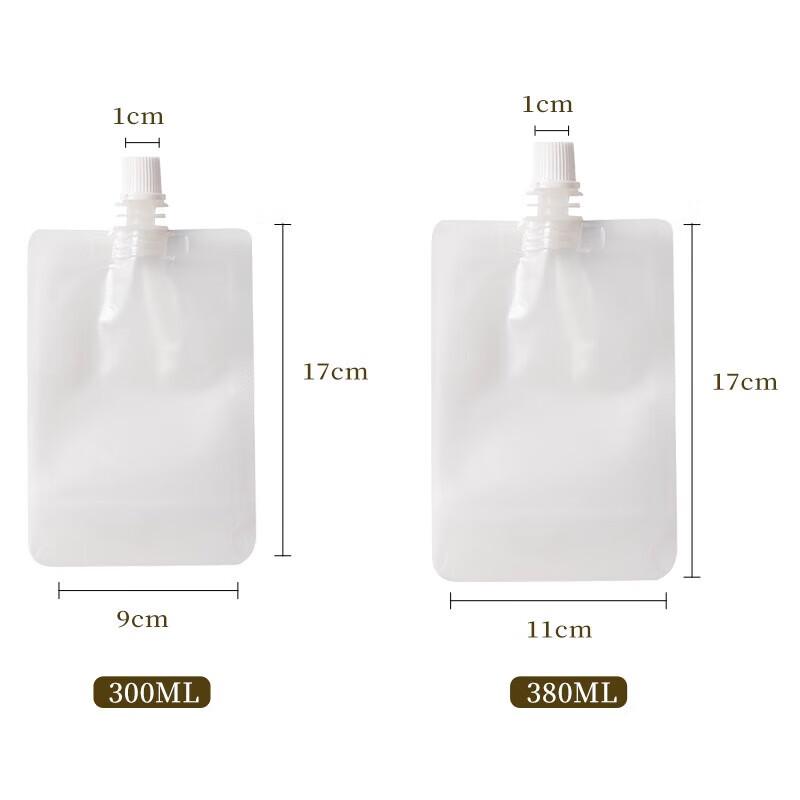Disposable Transparent Spout Liquid Storage Pouches