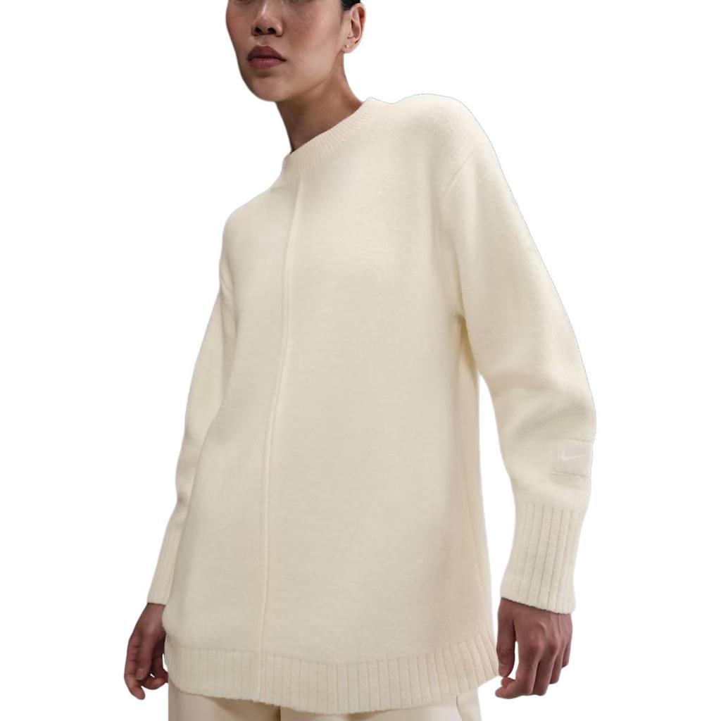 Nike Sweaters Women's Ivory Crew Neck Moderate Other HV2081-110