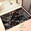 Demon Slayer Print Rug, Washable Floor Carpet, For Entryway Dorm Laundry Room Office Study, Home Decor Birthday Christmas Gift