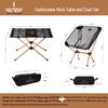 Portable Outdoor Folding Mesh Chair & Table Set