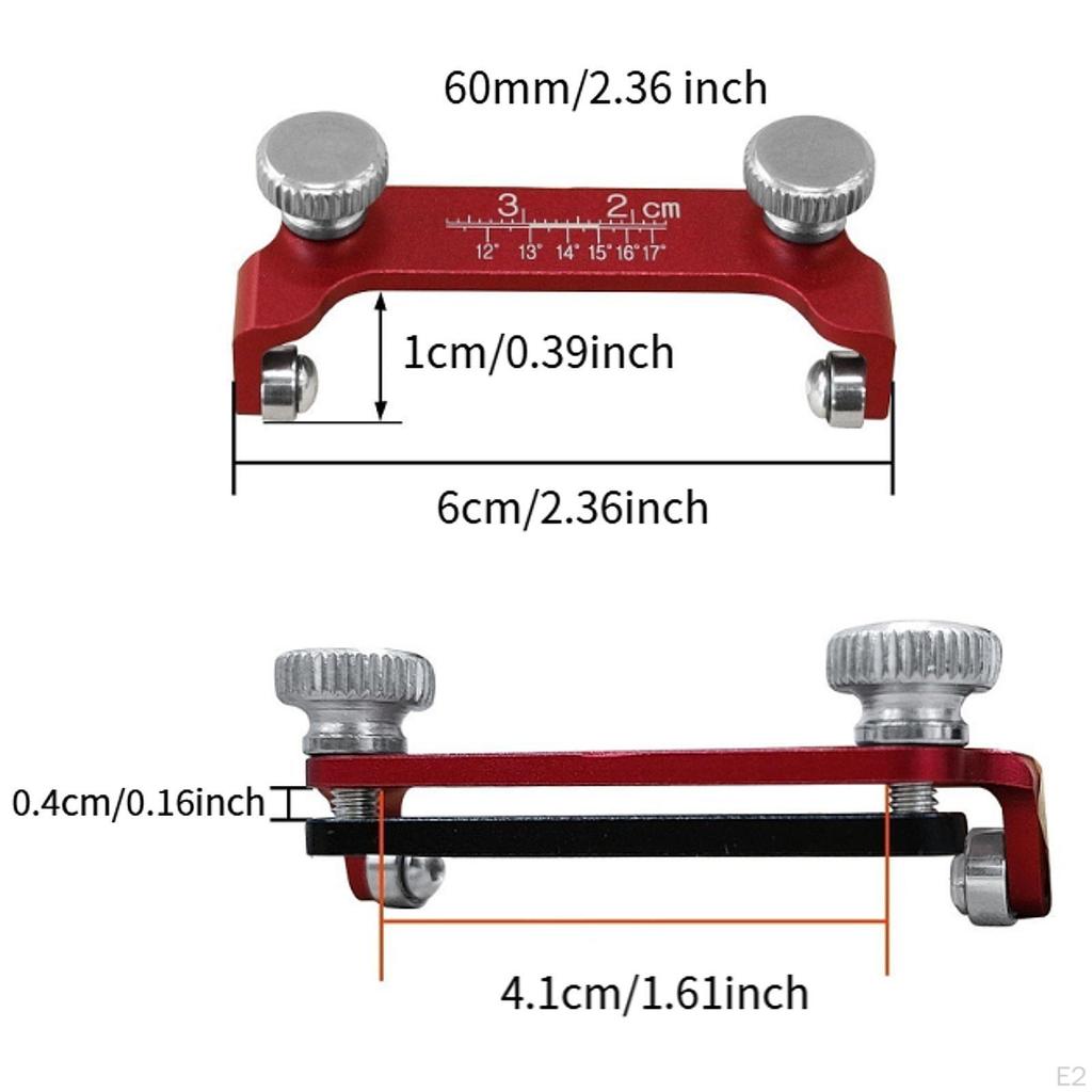 Fixed Angle Sharpening Grinder Aluminum Alloy Premium Bevel Jig Grinding Guide Household
