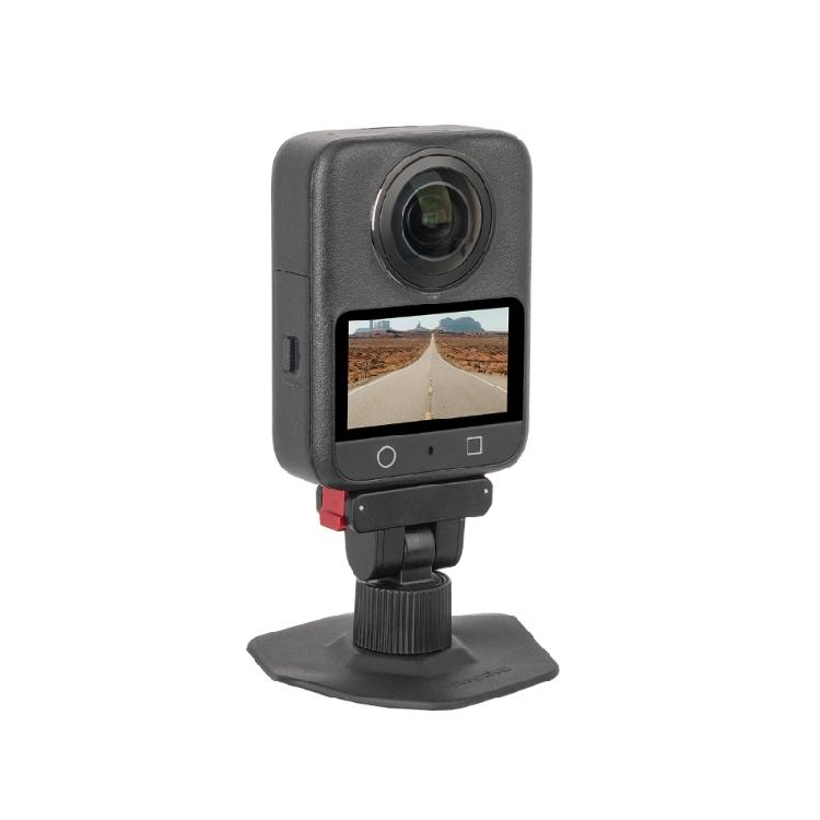 Helmet Camera Holder Compatible for Action 5Pro/4/3/2 Camera, 360°Rotating Joint and Adhesive Base for Outdoor Action Recording