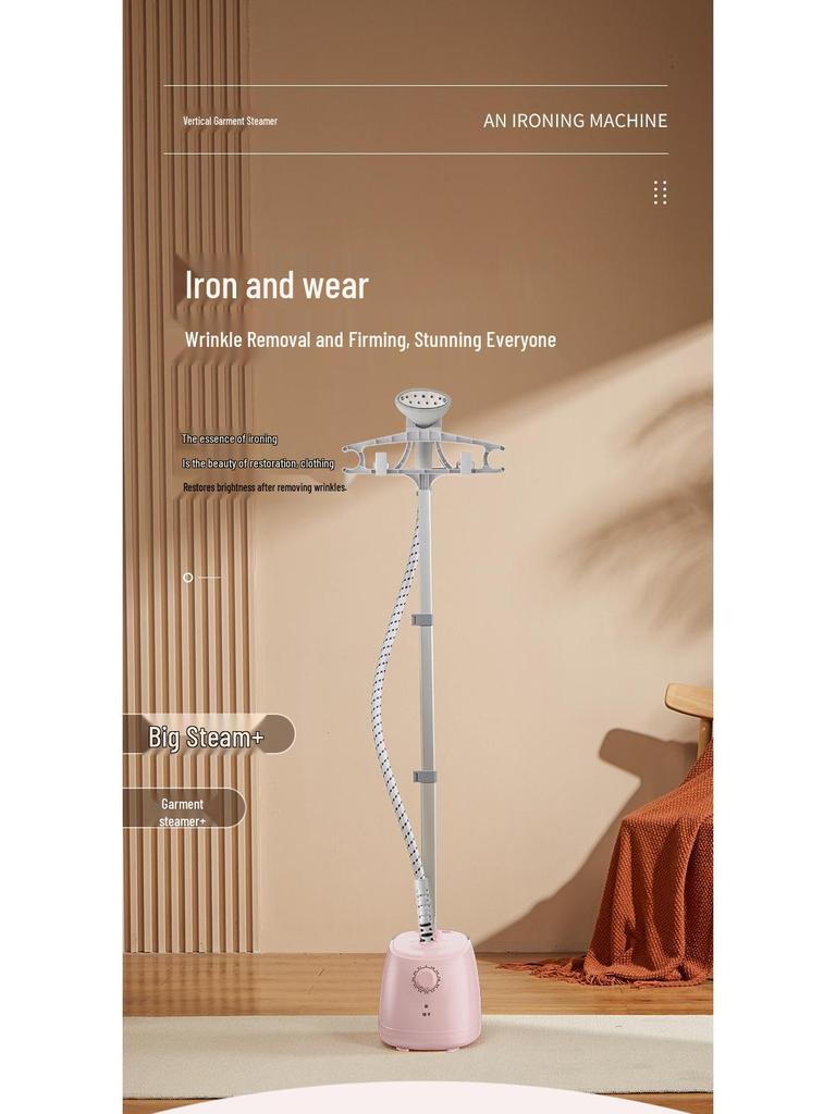 Vertical Steam Garment Steamer - Handheld Electric Iron for Clothes