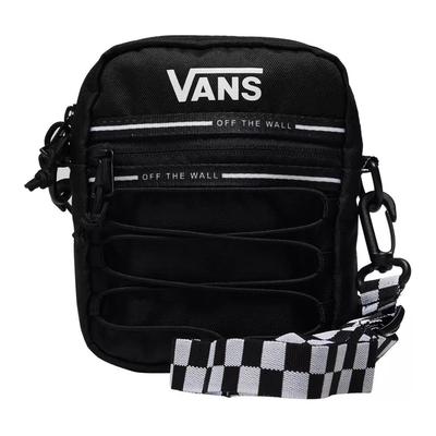 Fashionable Versatile Zipper Closure Nylon And Polyester Shoulder Crossbody Bag Unisex Bags Black VN0A48HKY28