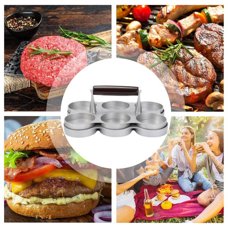 Fleisch-Patty-Maker Burger-Patty-Fleisch-Maker Hamburger-Patty-Maker Gefüllte Burger-Presse Zum Herstellen von Patties Krabbenkuchen-Patties Teig