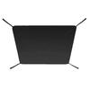Cross-border Hot Selling 600d Oxford Cloth Snow Block Front Windshield Cover Rear Windshield Cover Universal Half Car Cover