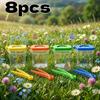 8pcs Clear Insect Observation Kit Plastic Insect Collection Box  Science and Nature Exploration Set