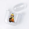 Demon Slayer Nezuko Zenitsu Tanjirou Transparent Airpods Case for Funda Airpods 2/1 Cover Kimetsu No Yaiba Soft TPU Case Coque