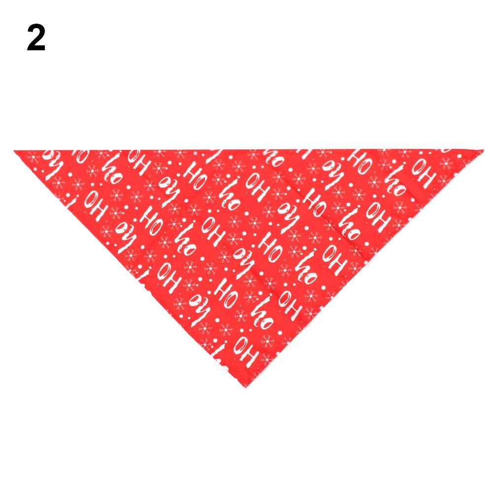 Nya Husdjurskostymtillbehör Tryckta haklappar Husdjursbandana Triangulär halsduk Hundkatt Halsband