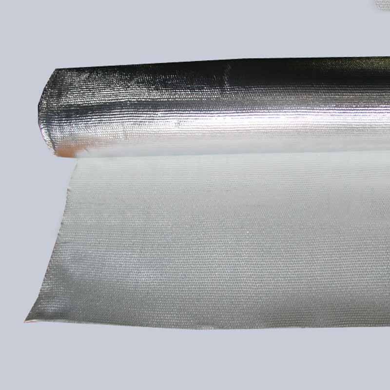 Self-Adhesive Flame Retardant Aluminum Foil Fiberglass Insulation Film