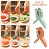Food Manual Slicers,Stainless Steel Salad Chopper,Rust-Proof Potato Onion Tomato Slicers,Vegetable Fruit Slicers For Salad