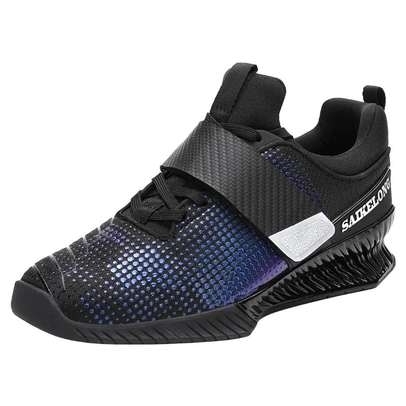 

Дышащие ботинки для тяжелой атлетики, износостойкая обувь для силовых тренировок, новый стиль обуви для пауэрлифтинга, обувь для балансировки и приседаний 37 чёрный