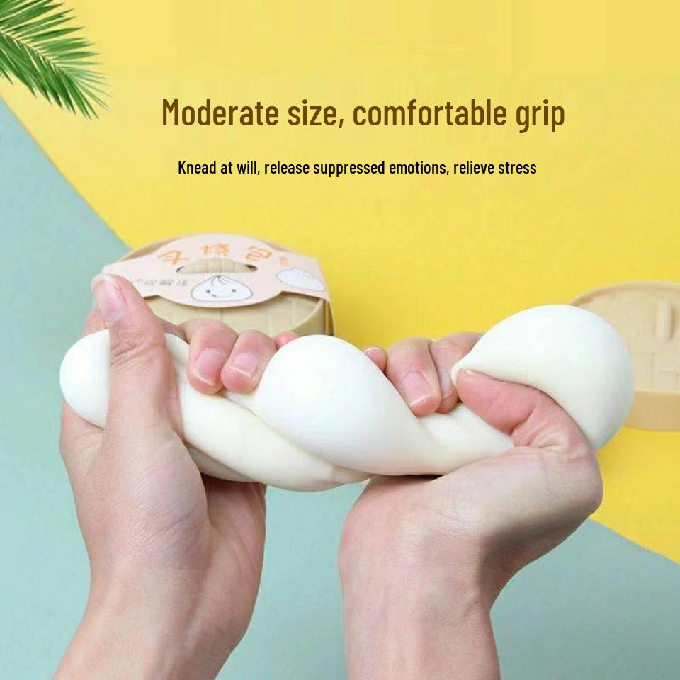 Cross-Border Decompression Toys: Fluid Egg Yolk Pastry, Hamburger Vent & Squirrel Cup. Slow Rebound, Pinch & Squeeze for Stress Relief.