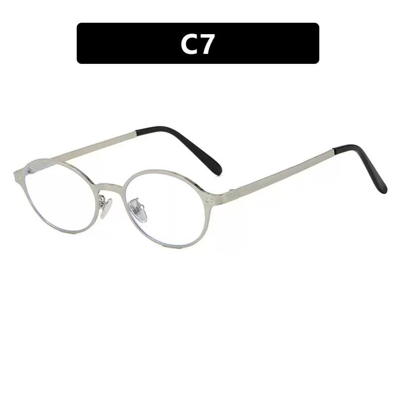 

Винтажные металлические овальные солнцезащитные очки высокого класса 2025 года в стиле «старые деньги» и с защитой от УФ-лучей